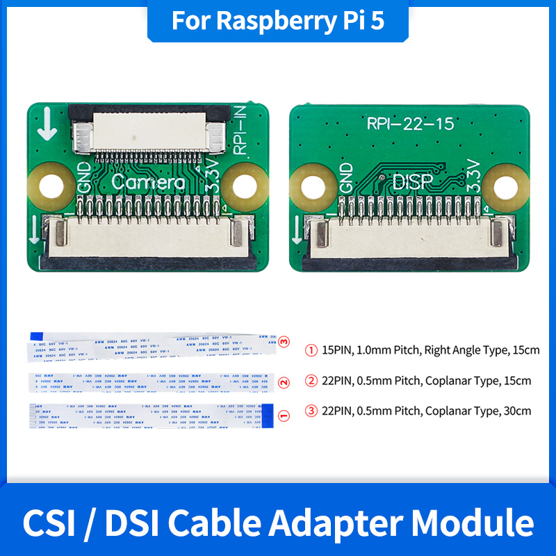 Raspberry Pi Hq Camera Microscope Lens - Raspberry Pi 5用 CSI DSIコンバーター、DSIディスプレイ CSIカメラインターフェース