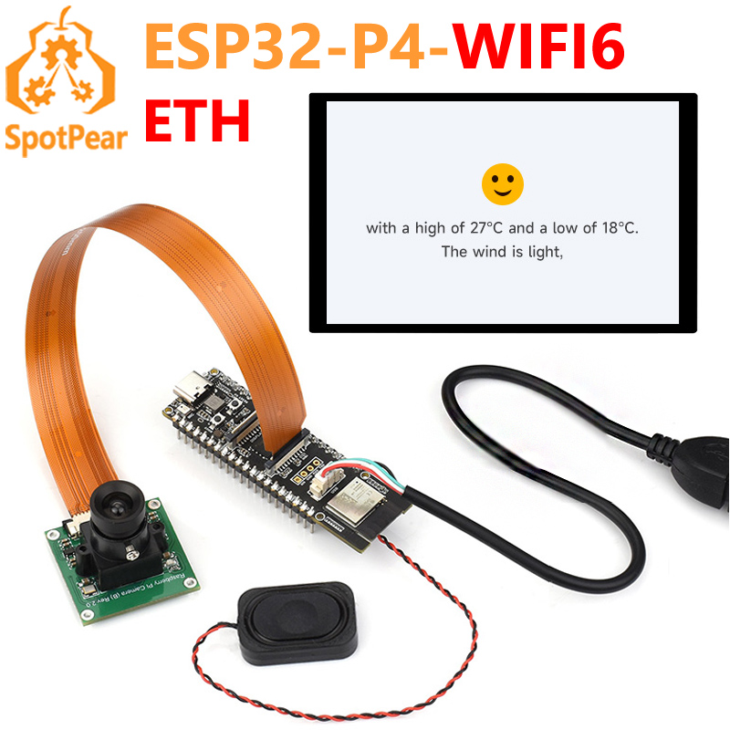 Raspberry Pi Global Shutter Camera Imx296 - ESP32-P4 WIFI6 ETH Pico開発ボード C6 MIPI